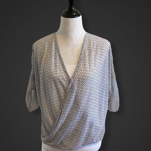 Jennifer Lopez Wrap Shirt